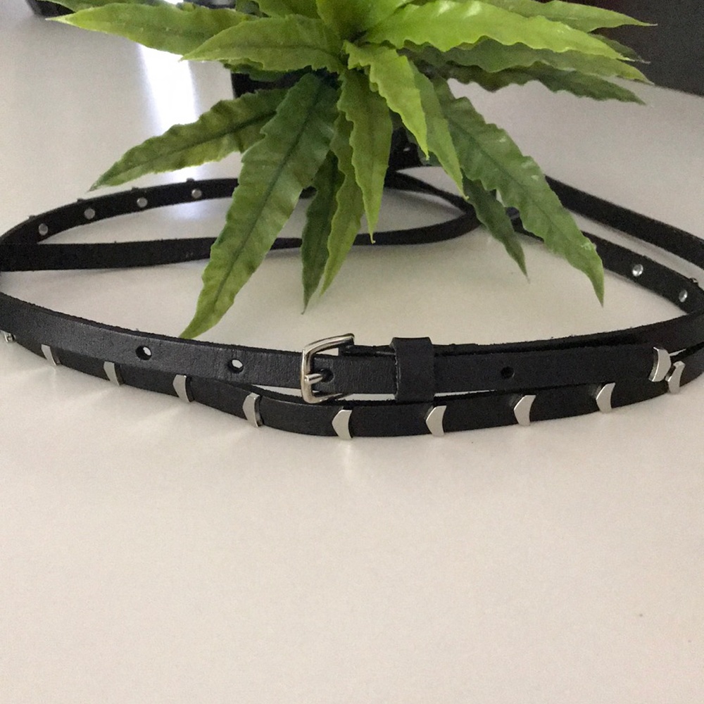 Paige Black Rylan Belt